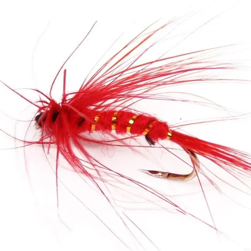X9ff Wet Out Dry Hexes Tread bass fishing hooks salmon fly with box free equipment