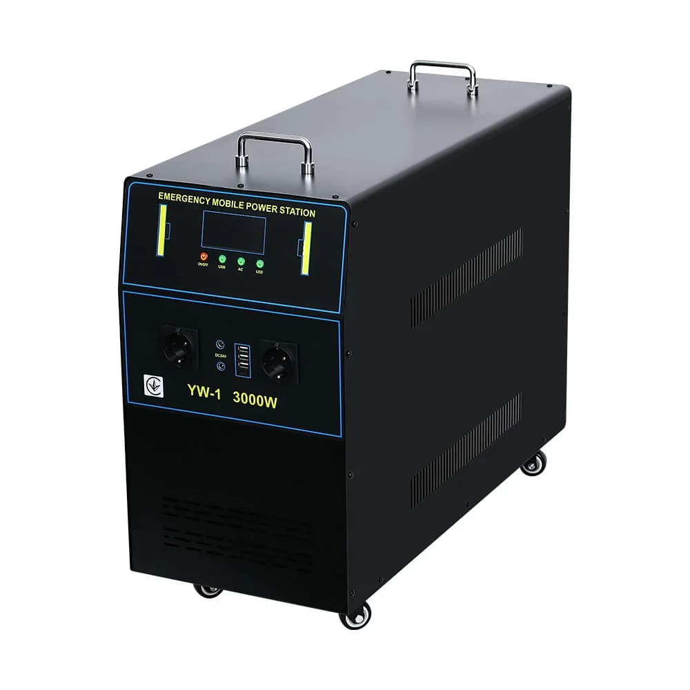 Portatile 3000wh Ioni di Litio 220V Pannello Solare Stazione di Alimentazione Batteria di Backup di Emergenza Torcia Elettrica Salto di Avviamento per la Casa Automotive