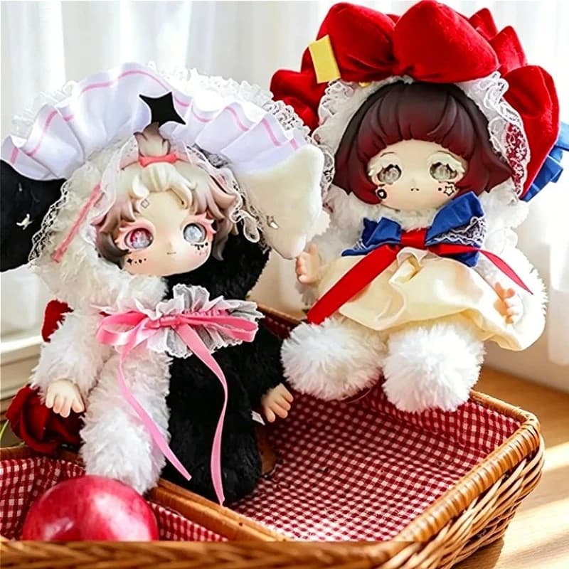 Tutulong Lulucy Stellar Dream Casket Series Blind Box Cute Vinyl Plush Doll Surprise Bag Mystery Anime Pendants Collectible Gift