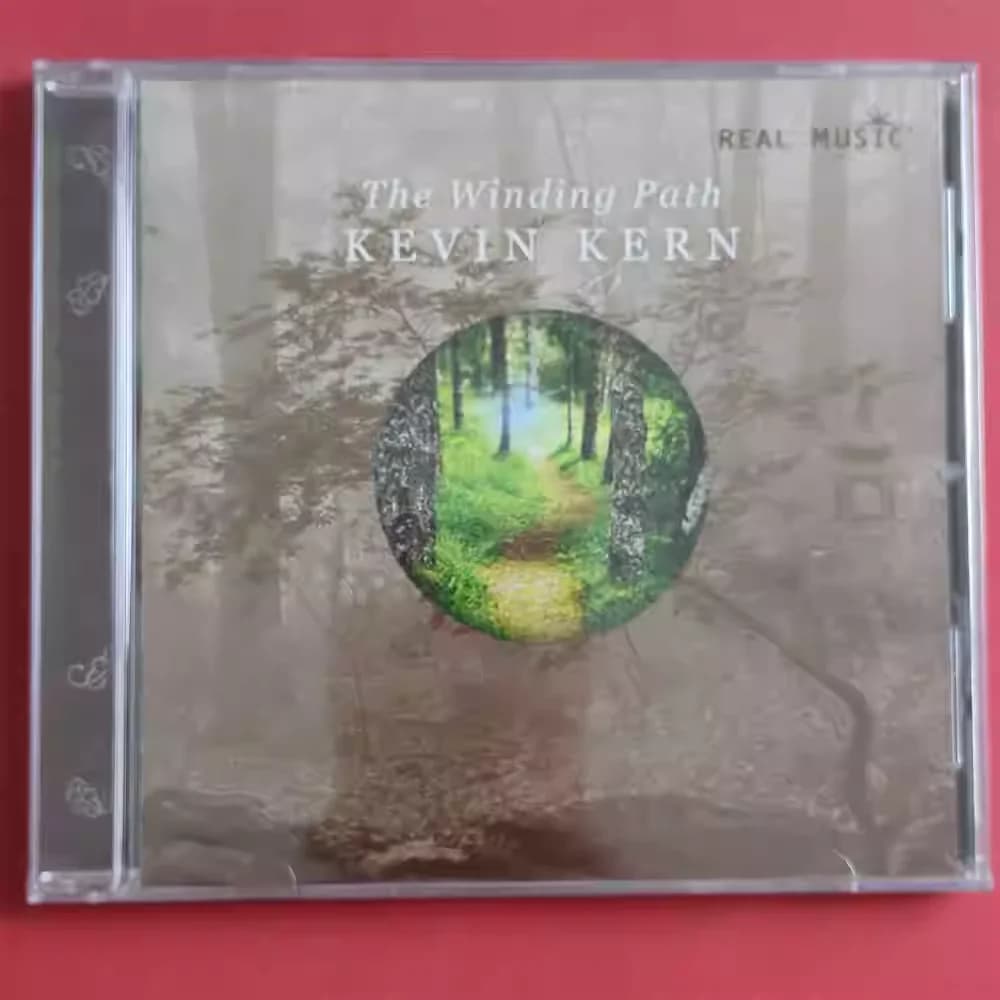 Nuovo Album New Age di Kevin Kern, CD Musicale 'The Winding Path', Regalo per Cosplay, Walkman, Soundtrack per Auto, Collezione Musicale per Feste