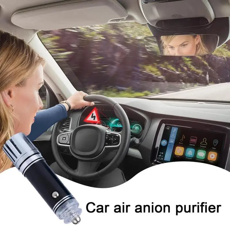 Purificatore d'aria per auto ionizzatore Mini eliminatore di odori ionizzatore d'aria per auto potente deodorante accessori per auto neutralizza i fumi adatto