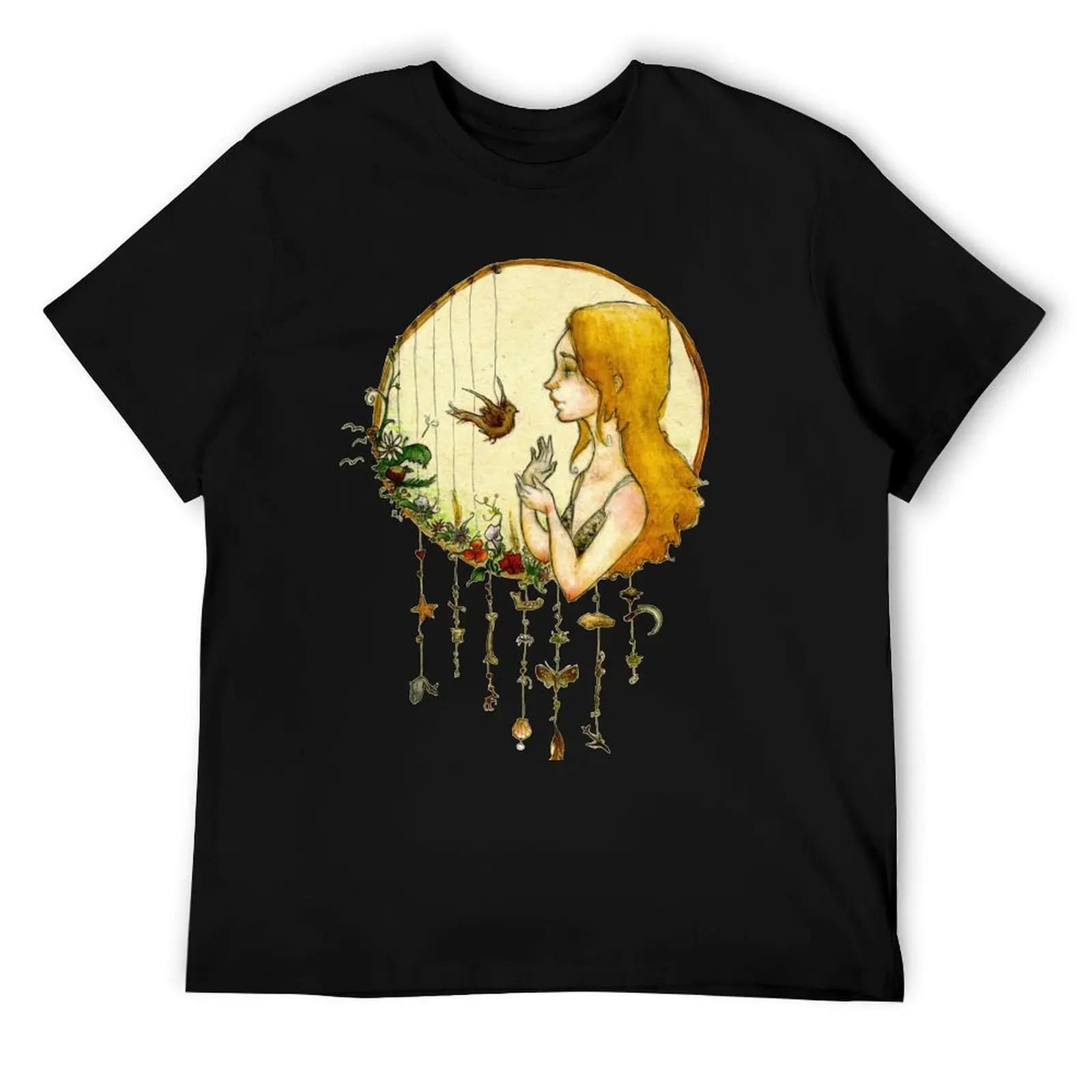 Joanna Newsom - Ys Dreamcatcher T-Shirt cotton t shirt pack man graphic t shirt T-Shirt