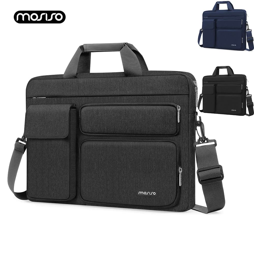 Borsa per laptop MOSISO per MacBook 13 14 15 16 Custodia per laptop da 17,3 pollici Custodia per laptop impermeabile di grande capacità ASUS Lenovo Dell Huawei