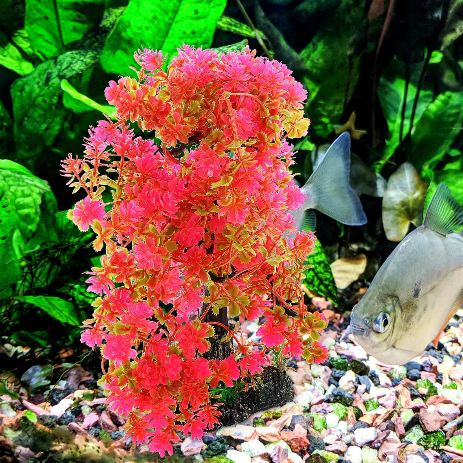 Artificial Fish Tank Tree Decoration Resin Simulation Plant Aquarium Landscaping Ornamental Craft Underwater Decor