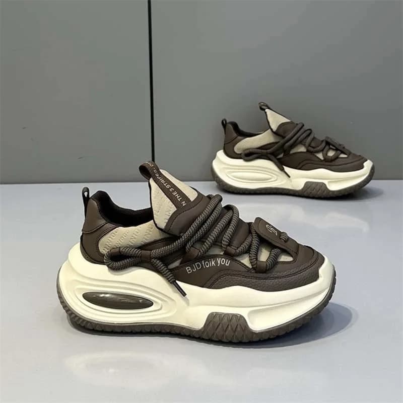 Sneakers Platform Uomo 2026 Ufficiali - Scarpe da Tennis, Skateboard e Trekking in Vera Pelle di Lusso, Designer, Moda Outdoor