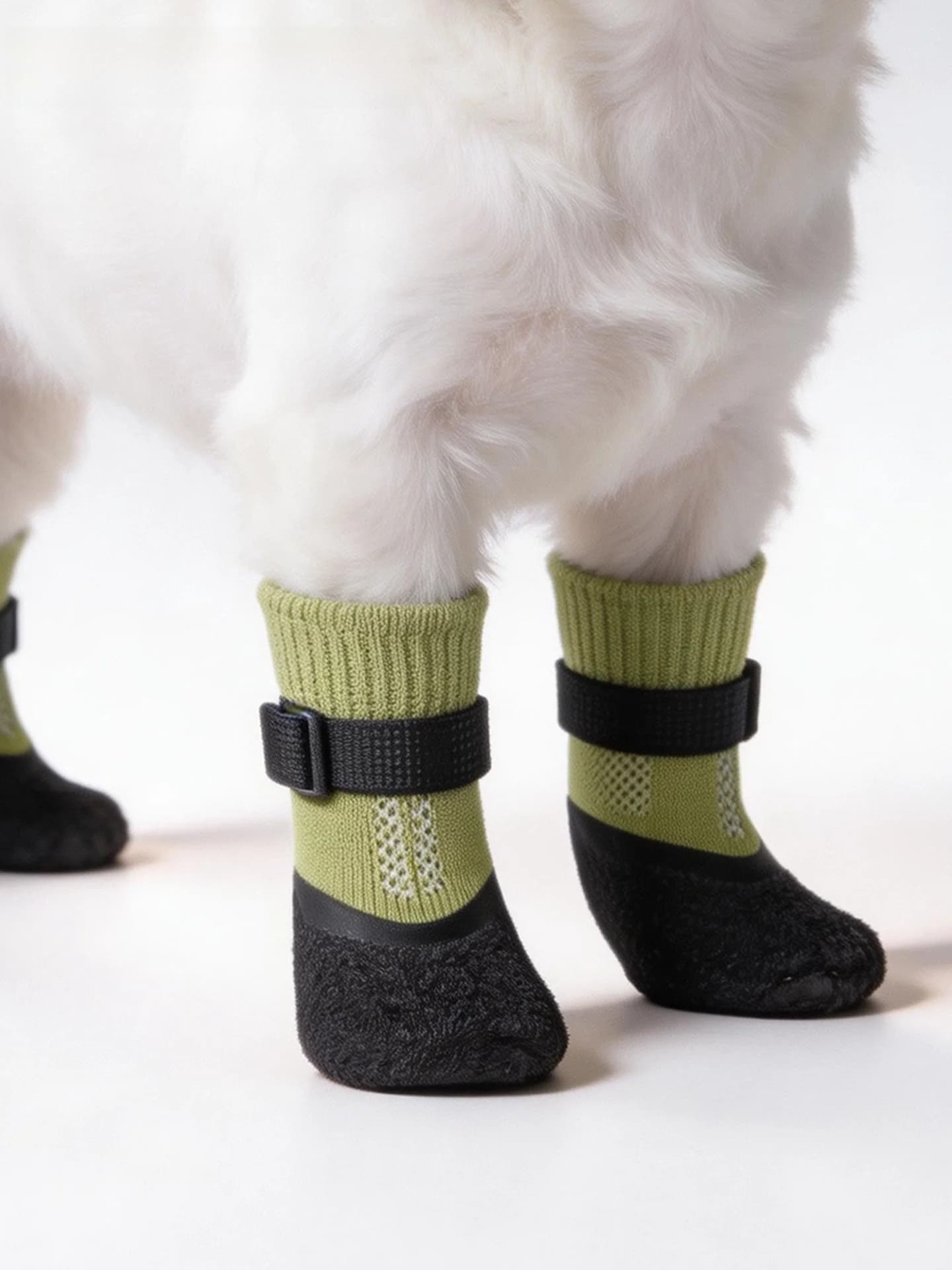 DORIFFO Calzini per Cani da Esterno, Scarpe per Animali Domestici Traspiranti, Resistenti all'Usura, Antiscivolo, Comodi, Impermeabili, Accessori per Cani