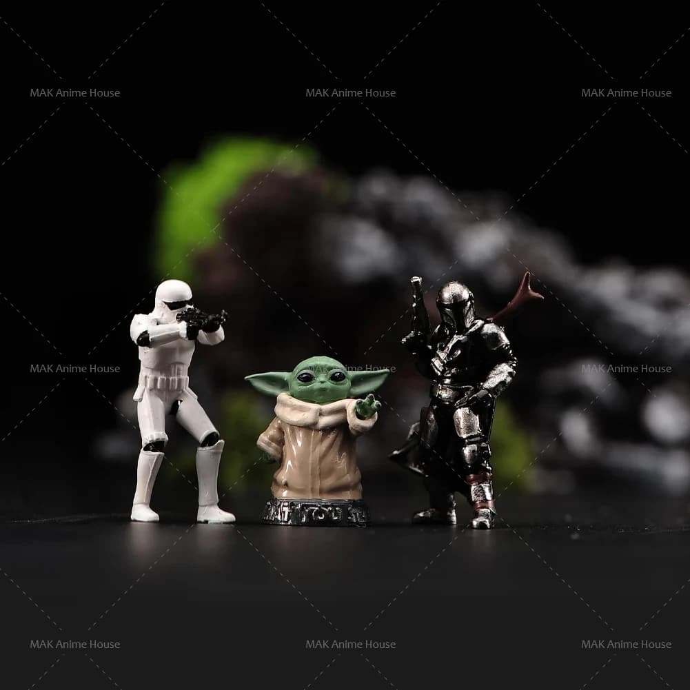 Dipinto in miniatura 1/64 1/43 Aliens Movie Character Figure Modello in miniatura Fotografia creativa Decorazione della casa Modello di auto Giocattoli