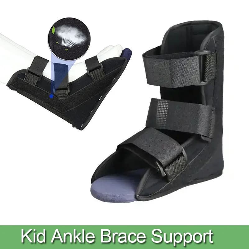 Ragazzi Ragazze Bambino Piede Goccia Ortesi Caviglia Distorsioni Del Piede Bretelle Fissaggio Della Caviglia Brace Kid Piede Brace Supporto Stecca Varus Valgo