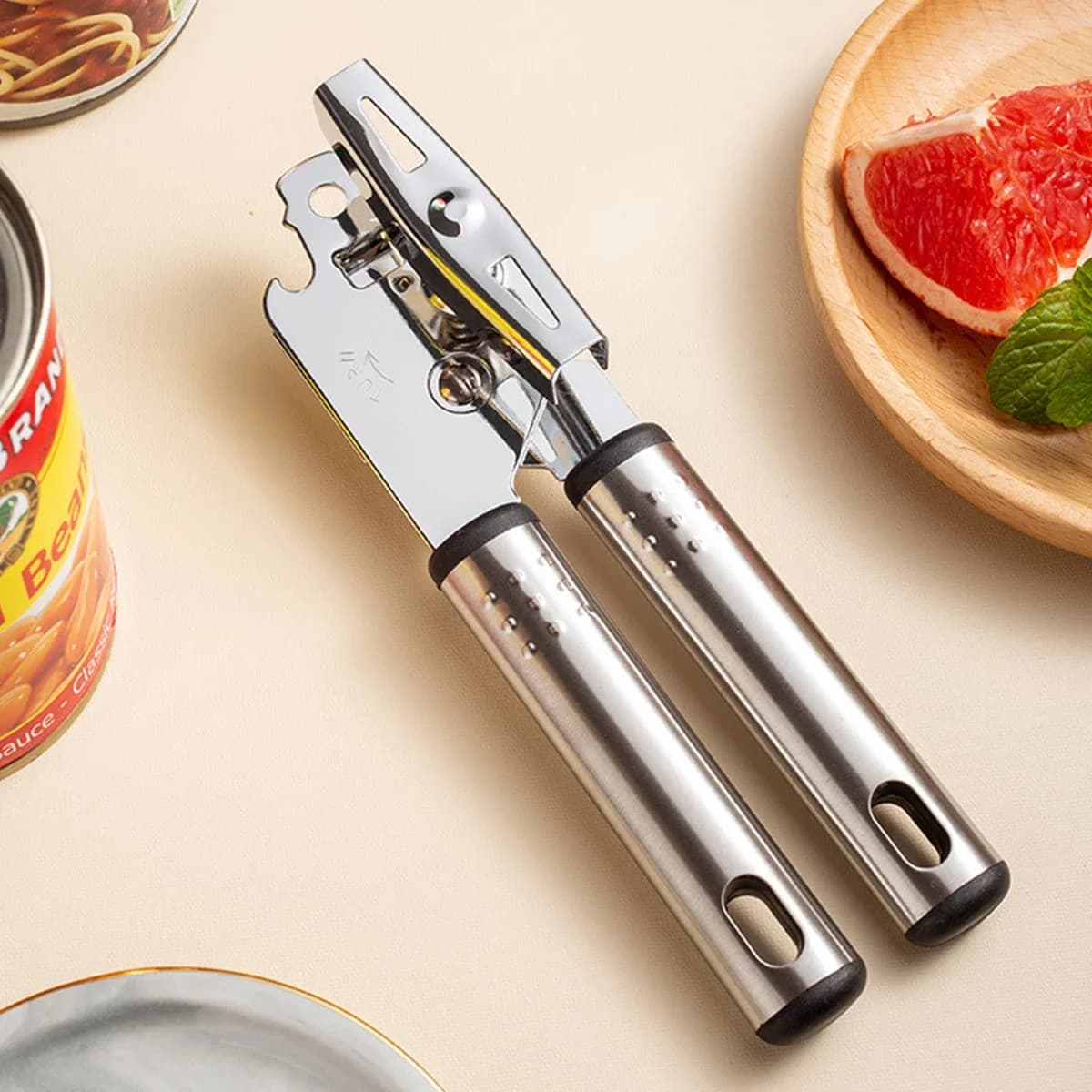 Multifunctional Stainless Steel Manual Opener Strong Knife Opener Kitchen Tool