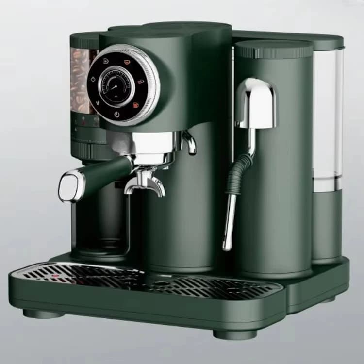 Espresso Machine Portable Heated Espresso with Gaz Machine Two Sleeve Espresso Machine with Grinder