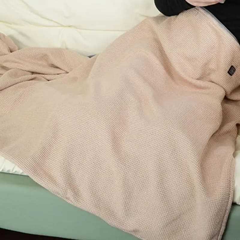 Winter Wearable Electric Heated Blanket 3 Modes Adjustment USB Powered Heat Mat 0XXB