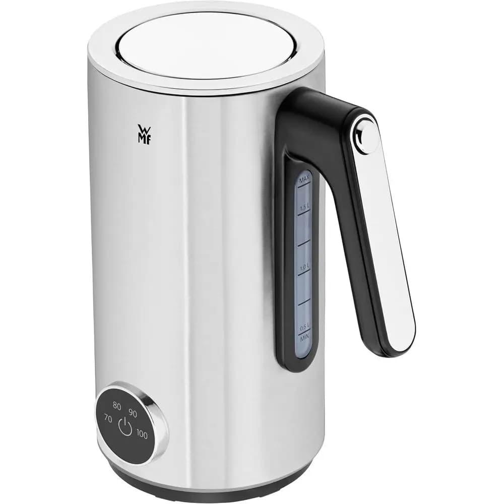 Bollitore elettrico da 1,6 litri con controllo della temperatura, acciaio inossidabile, filtro anticalcare, 3000W, base luminosa