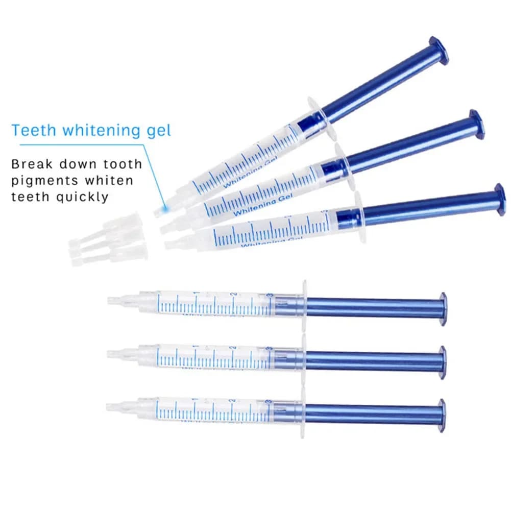 3ML Whitening Of The Tooth Gels Siringa Carbamide Peroxide 35% 44% Dental Tooth Candle System Mini HAS CONDECT the Dentist Light Oral Hygiene Tools