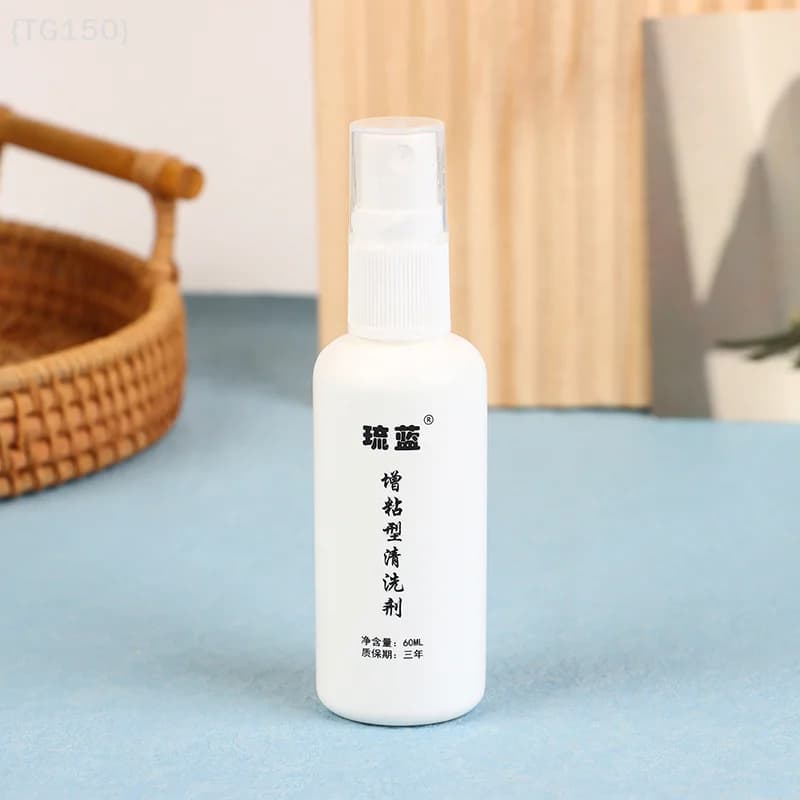 【Ja】Detergente professionale portatile per gomme da ping pong - Soluzione detergente e curativa da 60 ml per la manutenzione della racchetta