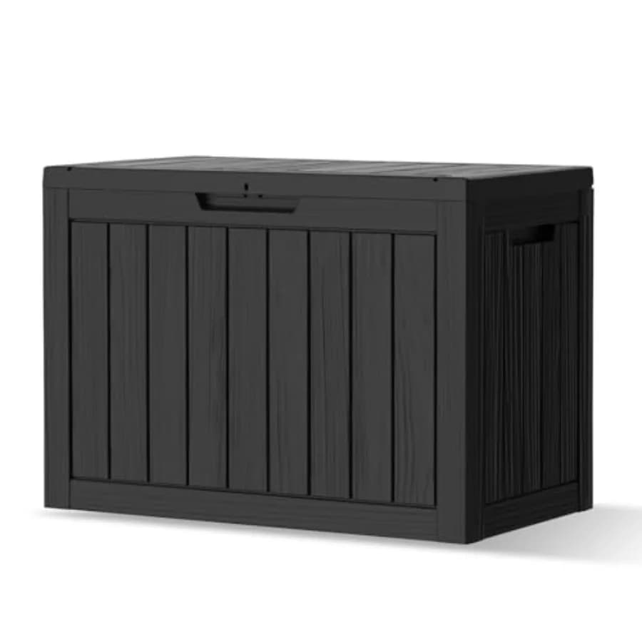 Exterior container Waterproof 45 Gallon Resin for Delivery Packages, Garden Furniture, Bearings, Pool