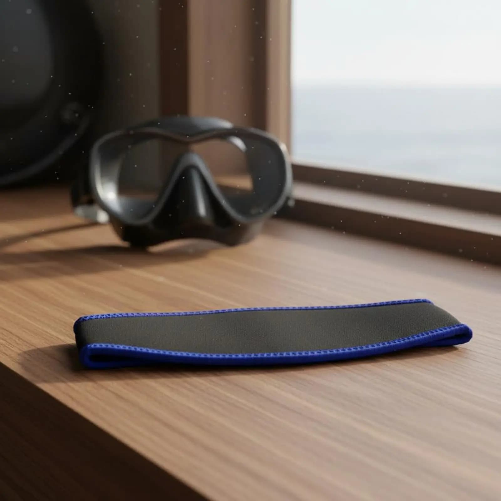 Set di 5 Cuscinetti per Cinturino Maschera Subacquea, Facili da Installare, Copri Cinturino Snorkel Anti-Groviglio, Fascia per Capelli con Bordi Cuciti, Attrezzatura per Sport Acquatici da Spiaggia