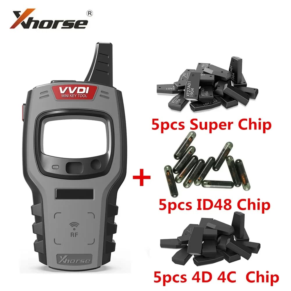 Programmatore di Chiavi Auto Xhorse VVDI Mini, Compatibile con iOS e Android, con Funzione di Clonazione Remota 96bit 48-Clone, Versione Globale