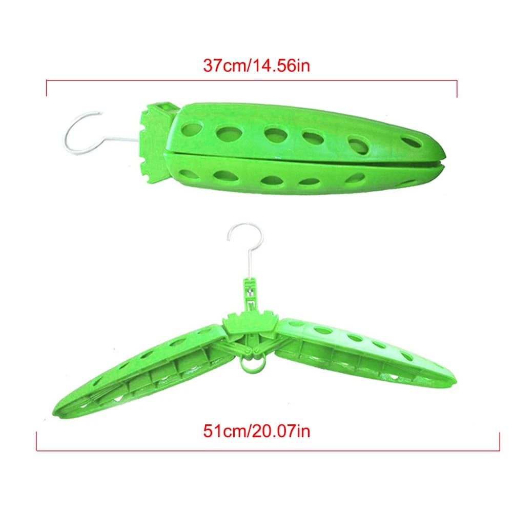 Multipurpose folding hanger for surfing, plastic, portable, anti-rust, for surfing equipment and snorkeling accessories