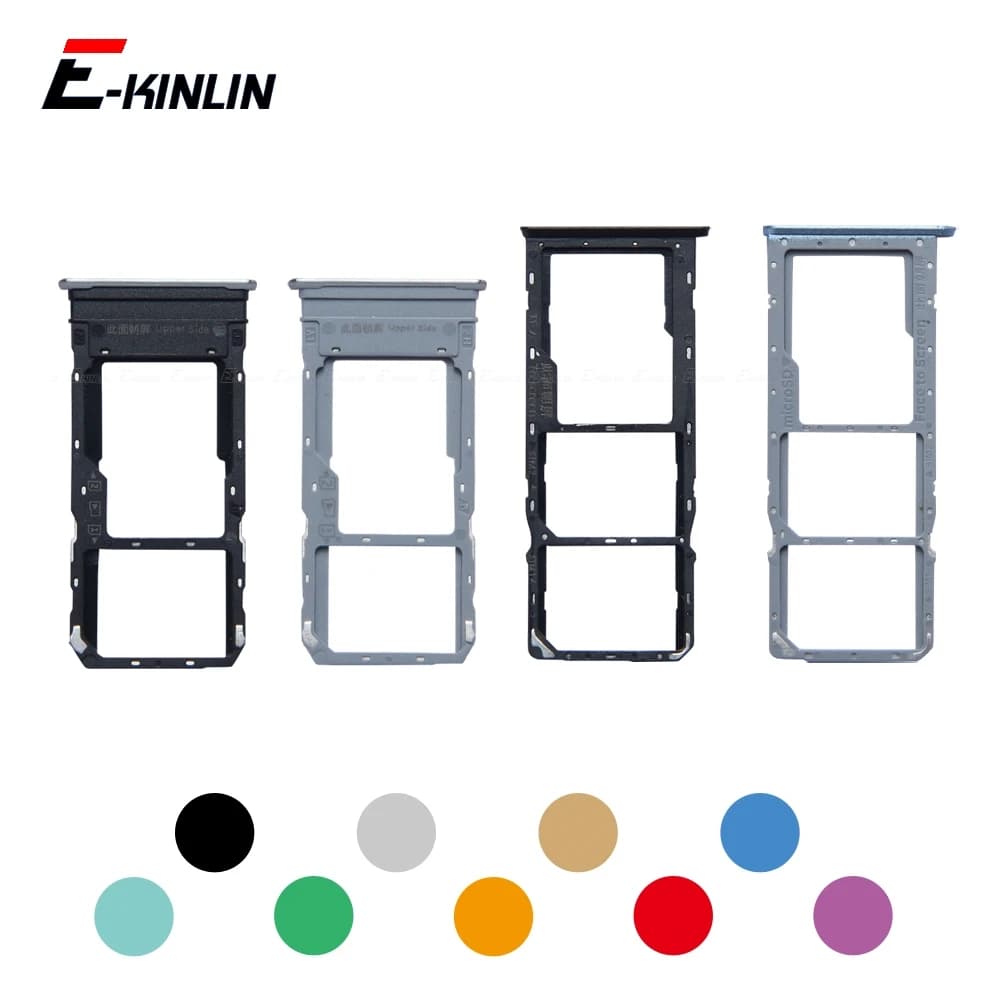 Lettore di connettori adattatore slot presa vassoio scheda Micro SD Sim per parti di ricambio porta contenitore OPPO F11 F15 F19 Pro F19s