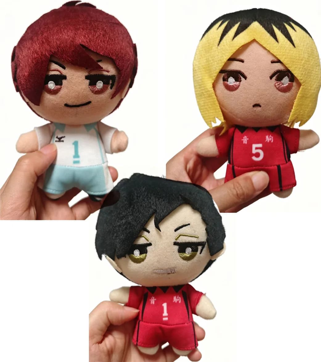 15cm Oikawa Tooru/Kozume Kenma/Kuroo Tetsurou Plush Doll Anime Volleyball Soft Stuffed Doll Plush Pillow