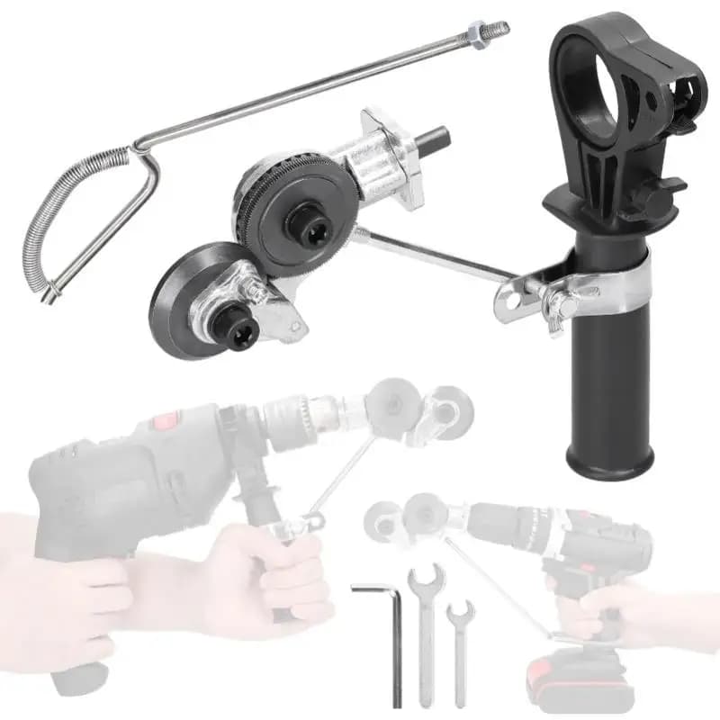 Utensile Elettrico per Taglio Lamiere, Taglierina per Metallo, Attrezzo per Taglio Libero, Pinza per Lamiere, Forbici per Metallo, Utensili Manuali