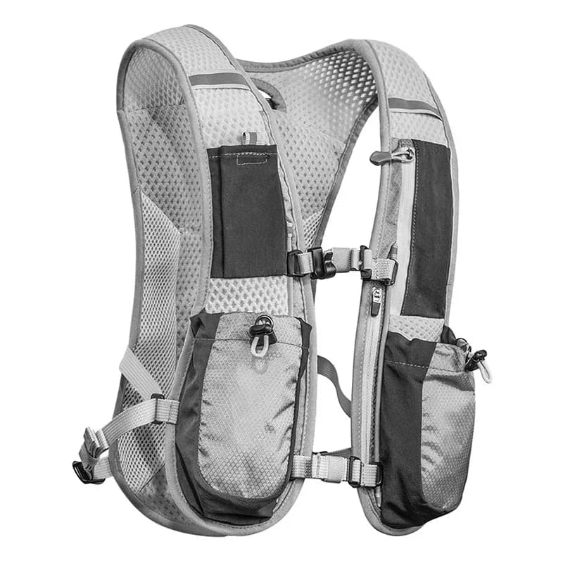 Hiking Bike Race Marathon Lightweight Thermal Insulation Pack with 1.5L Water Bag Running Hydration Vest Backpack