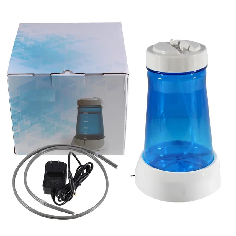 Strumento per la Pulizia Dentale con Sistema di Alimentazione Automatica dell'Acqua, Scaler Dentale, Bottiglia d'Acqua, Pompa a Pressione Ultrasonica 1000ML, Accessori Dentali