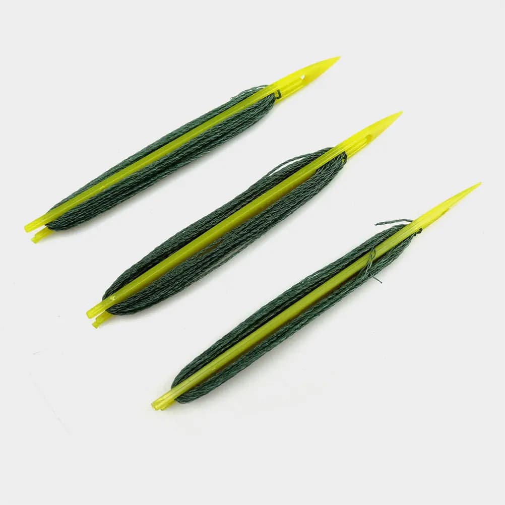 40pcs Netting Needle Shuttle Plastic Fishing Net Mending Tool Repair Kit For Weaving Loom Durable Strong Large Quantity Great