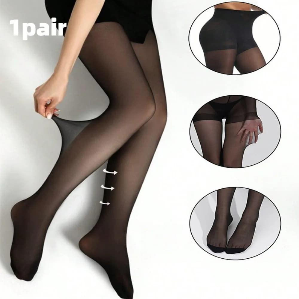Women Black Sheer Pantyhose Stretchy Pantyhose Smooth and Opaque Stockings Suitable for Parties Office Everyday Wear
