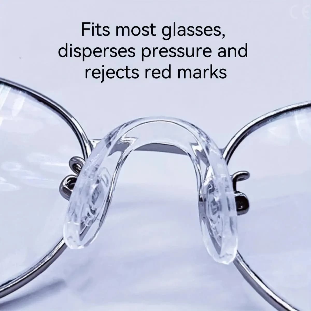 1/2/4pc Ultra Soft Silicone Glass Beads Comfort Fit Eyewear Accessories for fittings Non-slip hides for sport and everyday use