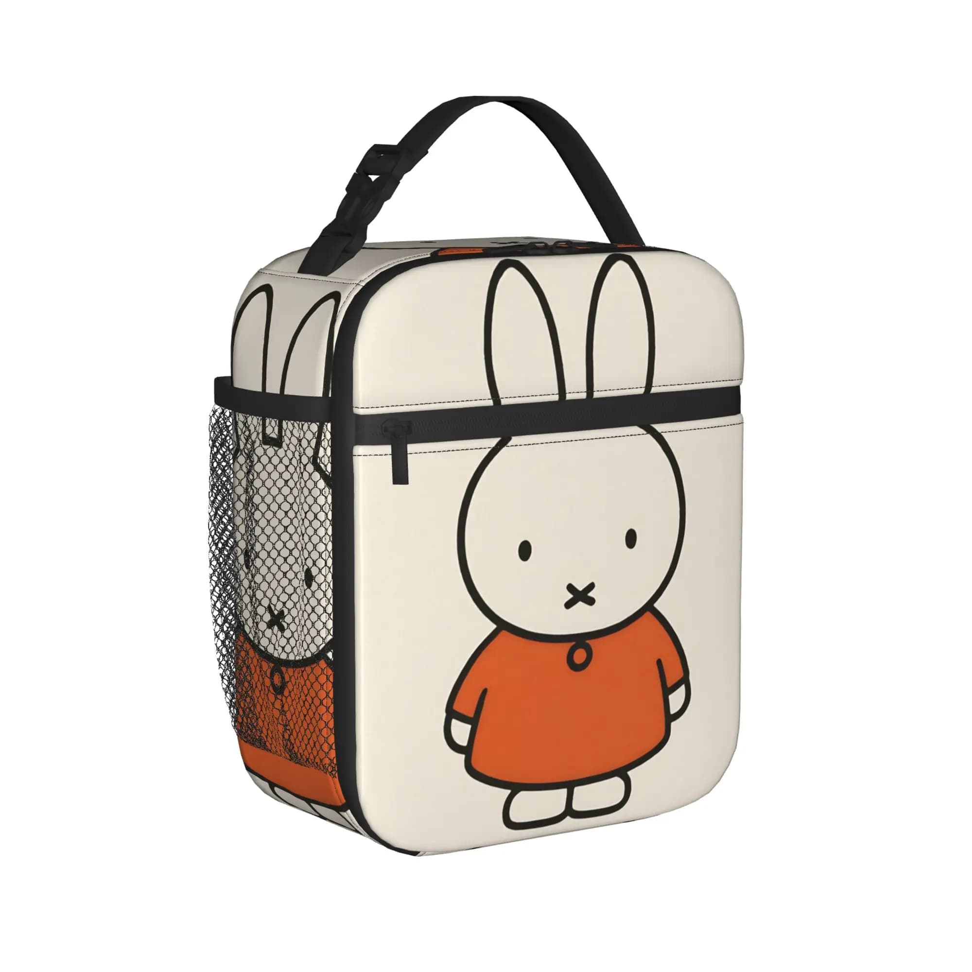 Miffy, il Coniglietto Carino Borse Termiche per il Pranzo, Contenitore Portatile per Alimenti, Borsa Termica per Lavoro e Viaggio, Astuccio Bento
