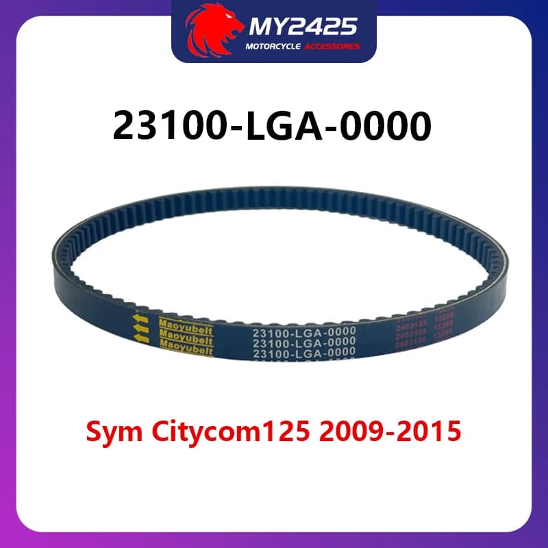 OEM:1B01LGA01 Accessori Moto Cinghia di Trasmissione di Trasmissione Per Sym Citycom 125 2009 2010 2011 2012 2013-2015 23100-LGA-0000