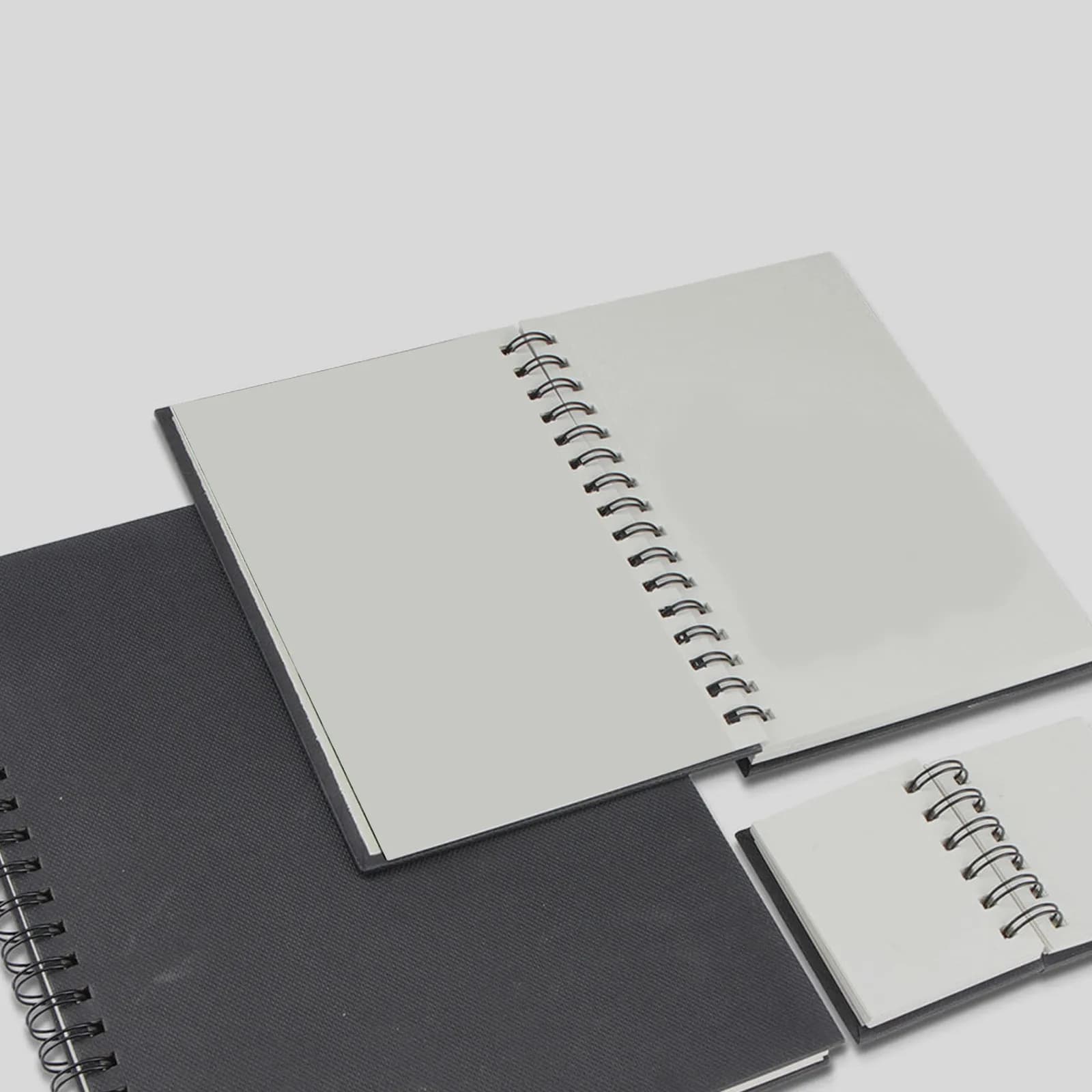 2Pcs Watercolor Sketch Book Hard Cover Portable Art Sketchbook for Drawing Painting Sketching Artists Students Aesthetic