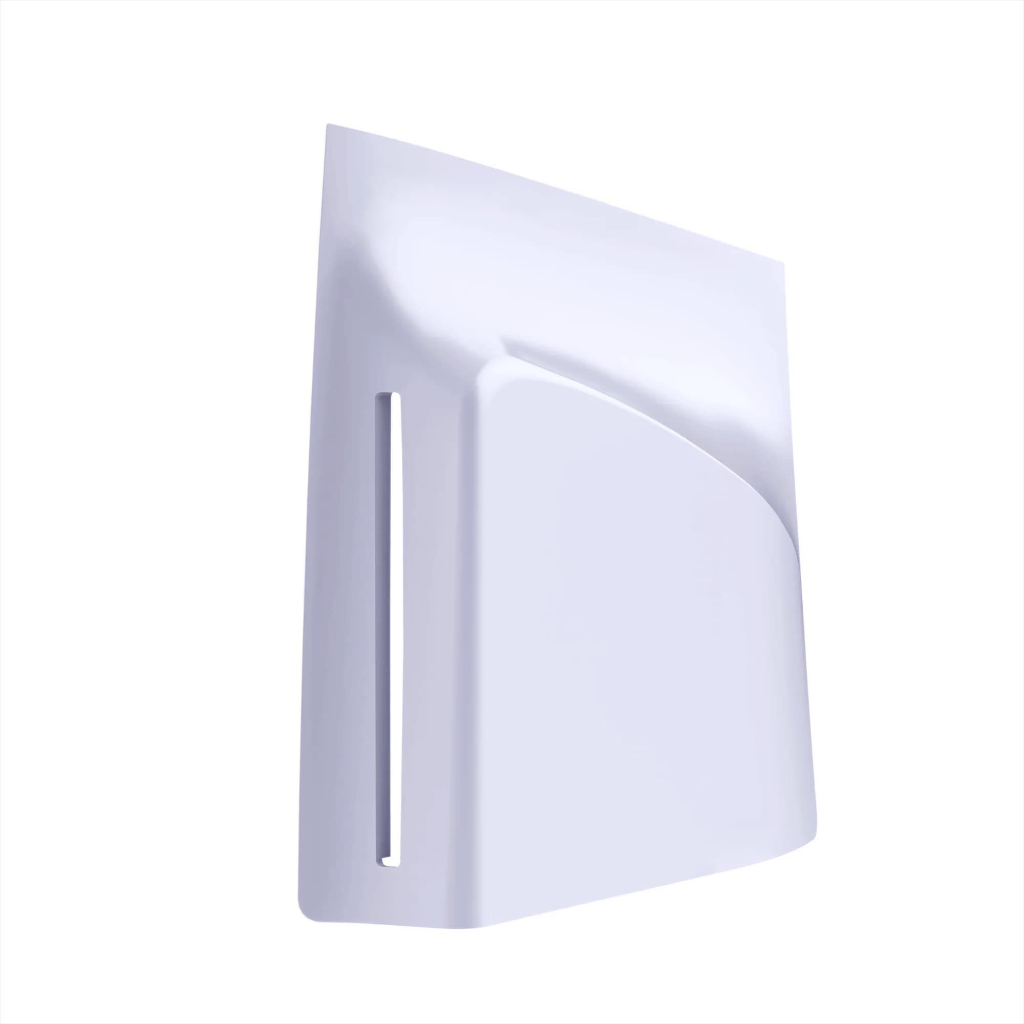 Pannelli bianchi premium Piastra disco laterale Piastra frontale sostitutiva in ABS Custodia rigida Cover con una parte per parte disco sottile PS5