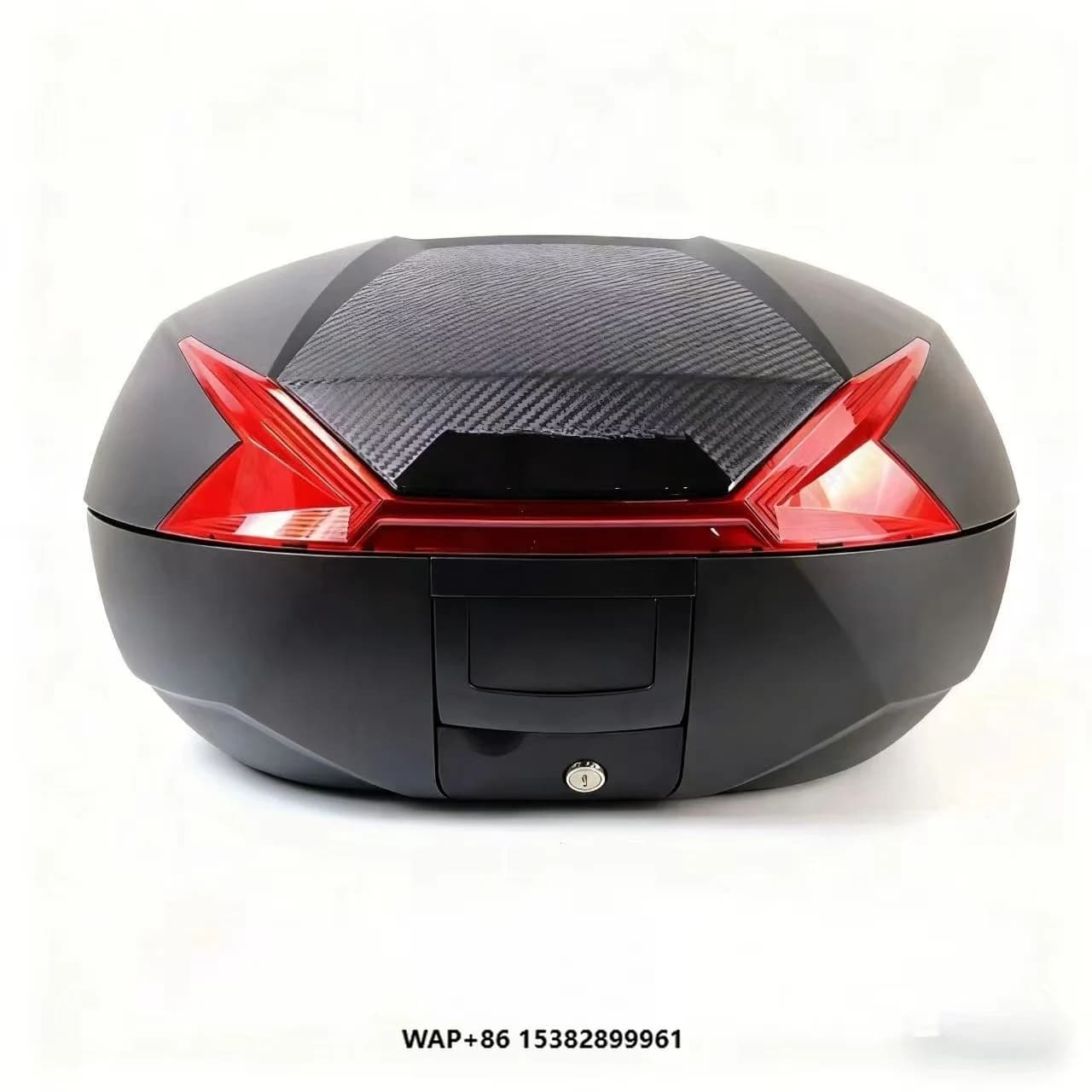 Maxi-Scooter Motore X-Size 47L Plastica PP/ABS Scatola di coda per moto Bagagli superiori Accessori per bagagli Parti