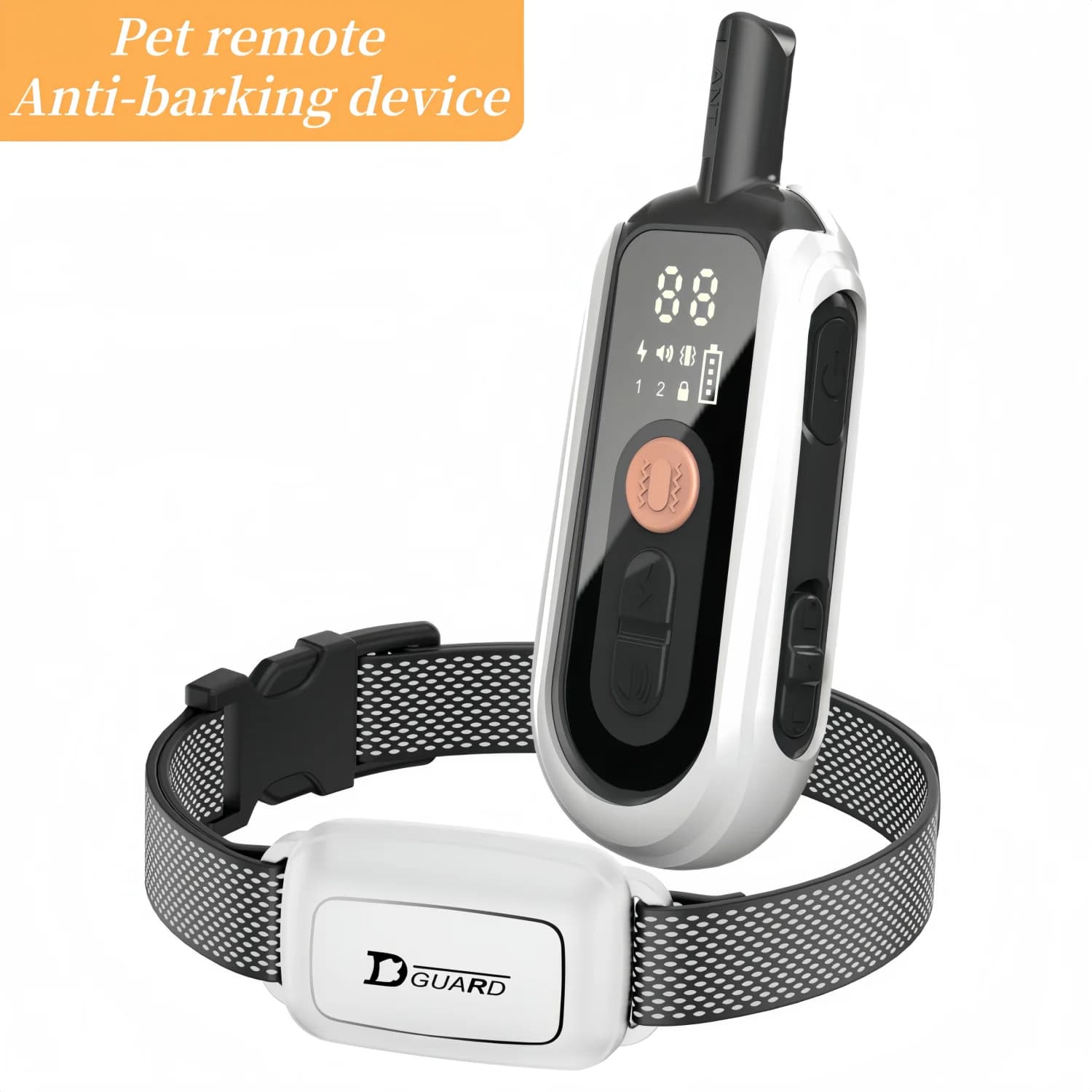 Electric dog training collar Pet waterproof dog anti-bar collar with rechargeable anti-bar device with remote control Dogs of all sizes