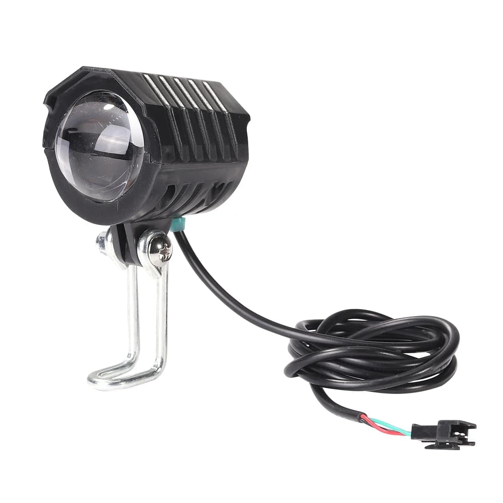 Lampada per luce anteriore per scooter elettrico impermeabile con anello per faro per moto 2 in 1