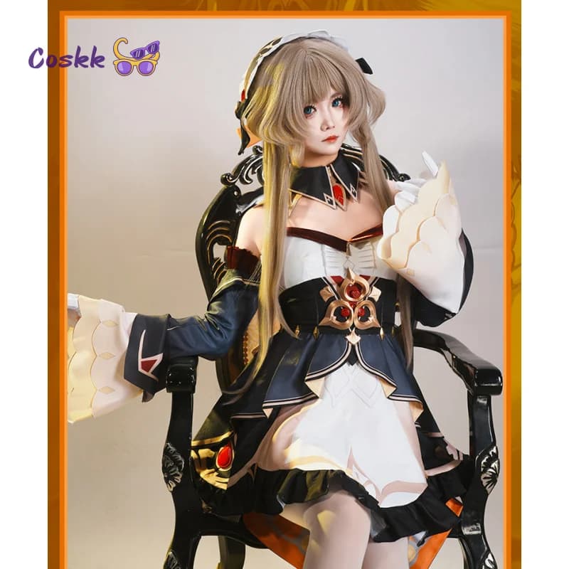 Nuovo Costume Cosplay Genshin Impact Sandrone Marionette, Abiti Lolita per Donne, Uniforme per Halloween e Carnevale