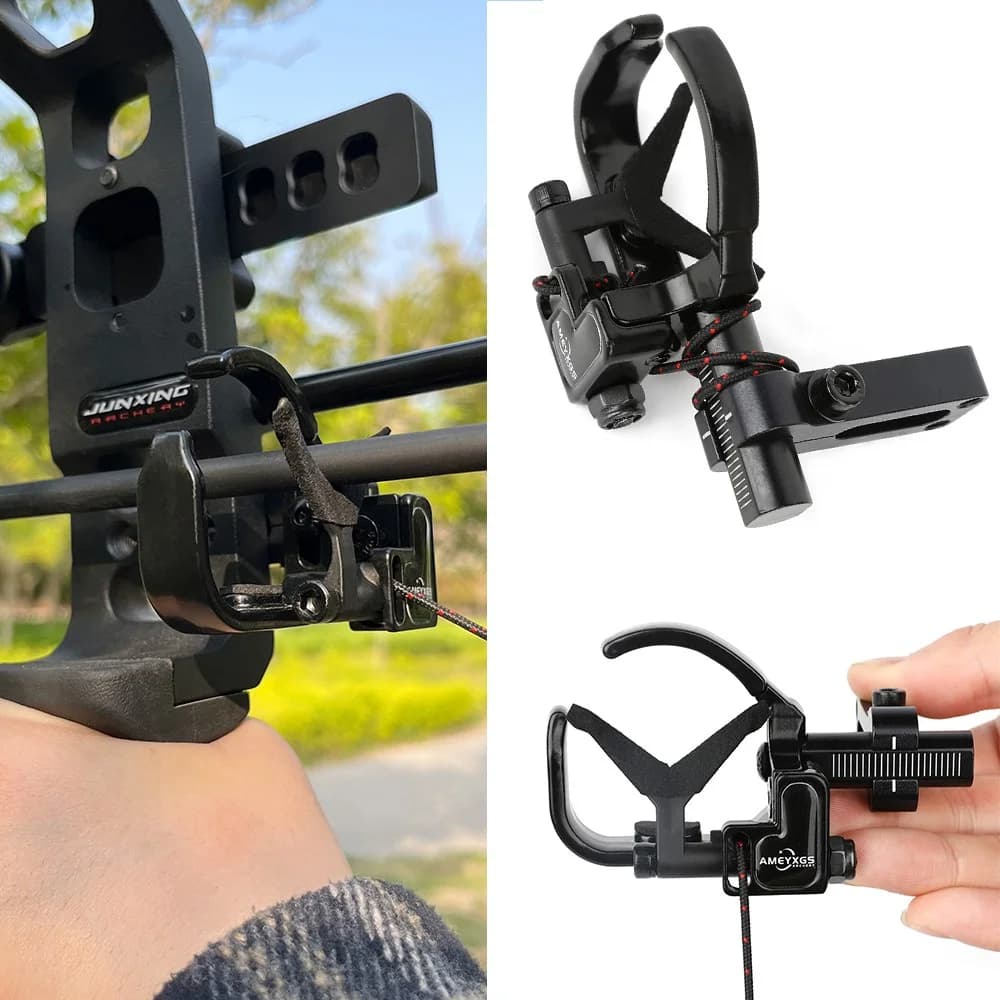 Aluminum Arrow Rest Adjustable High Speed Right Hand for Compound Bow Hunting Shooting Target Practice Sports Use