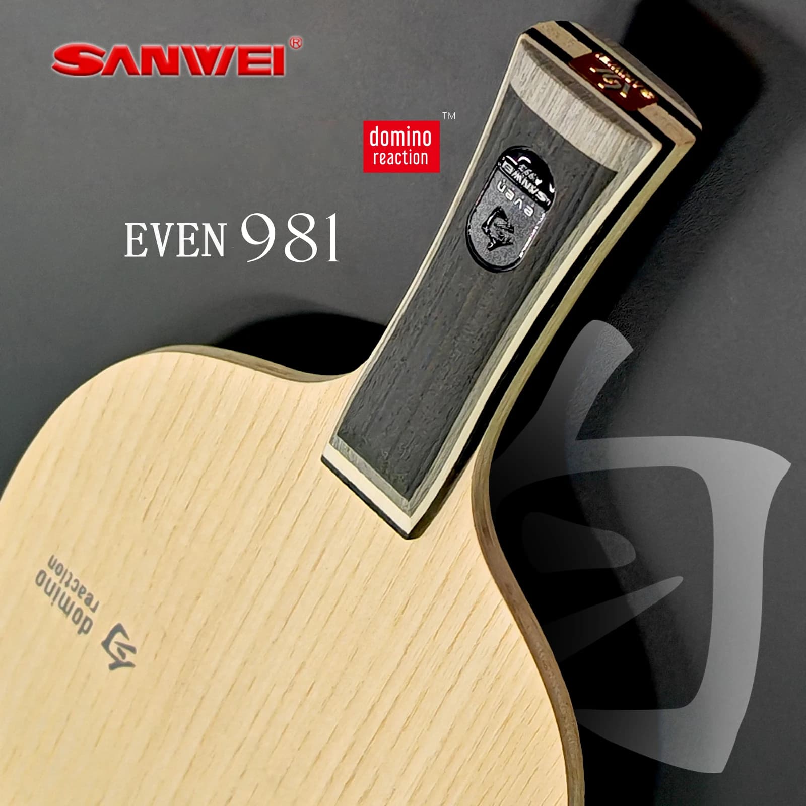 Original SANWEI Table Tennis Blade EVEN 981 Table Tennis Racket Ping Pong Blade Professional Paddles