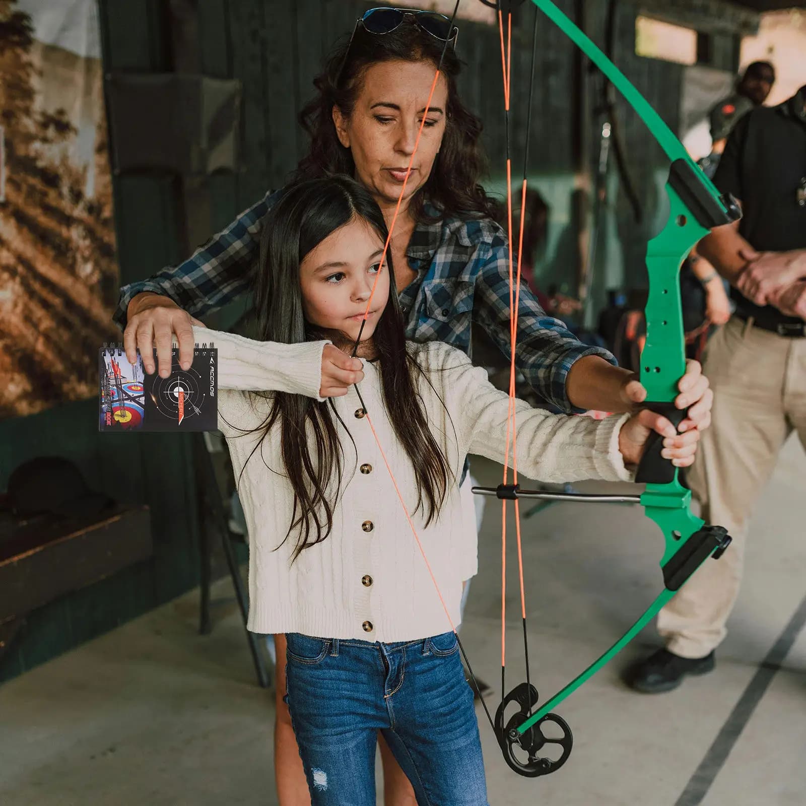 Archery Score Book Spiral Bound Competition Scorecards Portable Target Practice Journal Compound Bow Accessories for Tournament