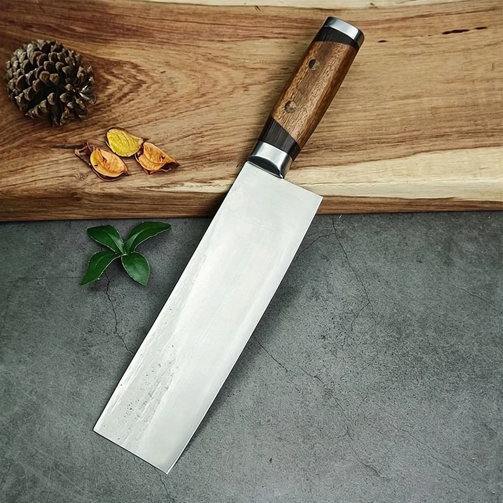 8 Inch Petty Knife 8Cr18Mov Steel Blade Roast Duck Slicer Chef Slicing Handmade Kitchen Knife For Sushi, Sashimi & Beef Cutting