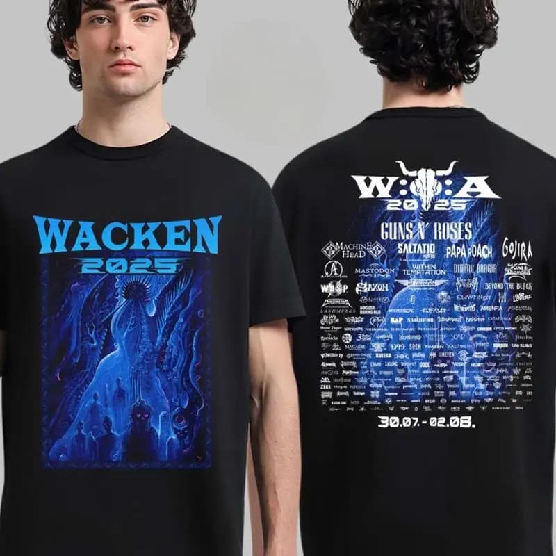 T-shirt Lovecraft del Festival Wacken Open Air 2025