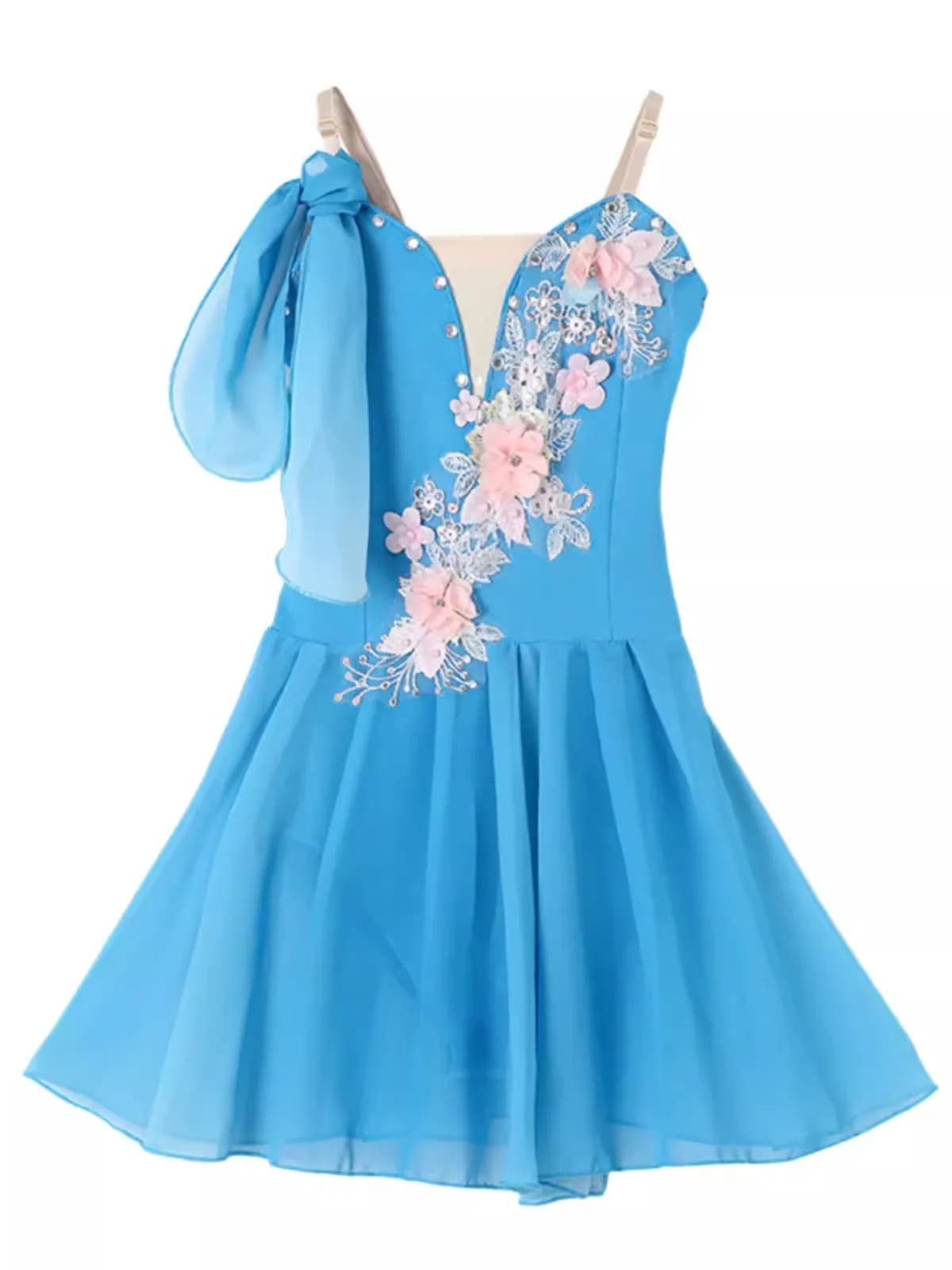 Bambini balletto rosa Costume Performance Dance Dress ragazze Tutu gonne Tulle Dance Wear decalcomania decorazione romantico Tutu di balletto