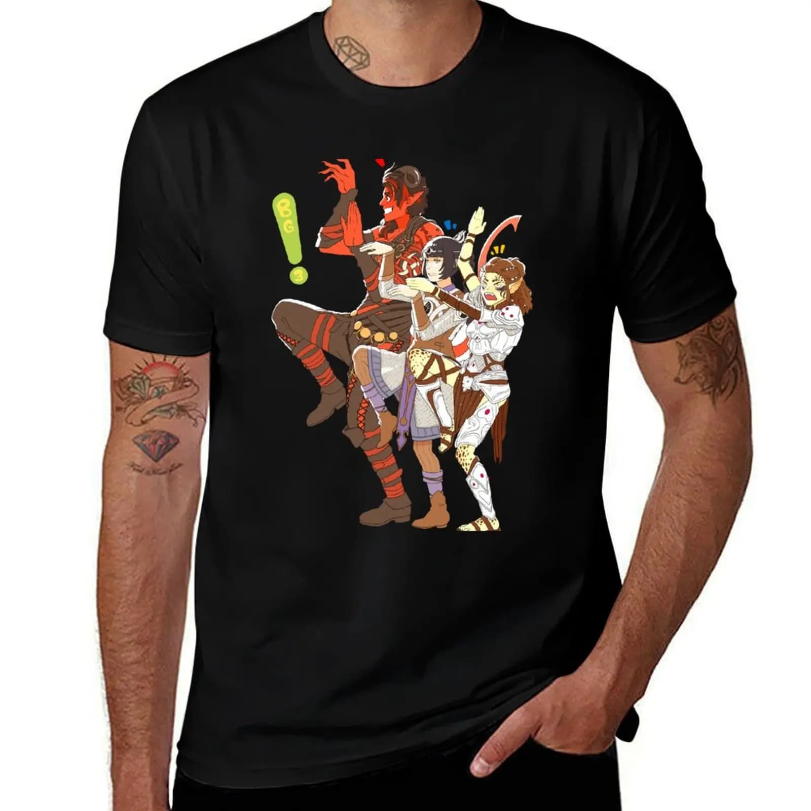 T-shirt All Together Now, casual, ampia e comoda, per l'uso quotidiano