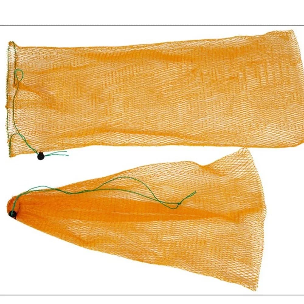 Borsa per rete da pesca in nylon resistente Giallo pieghevole Gabbia per pesci verde Filo pieghevole per gabbia per pesci