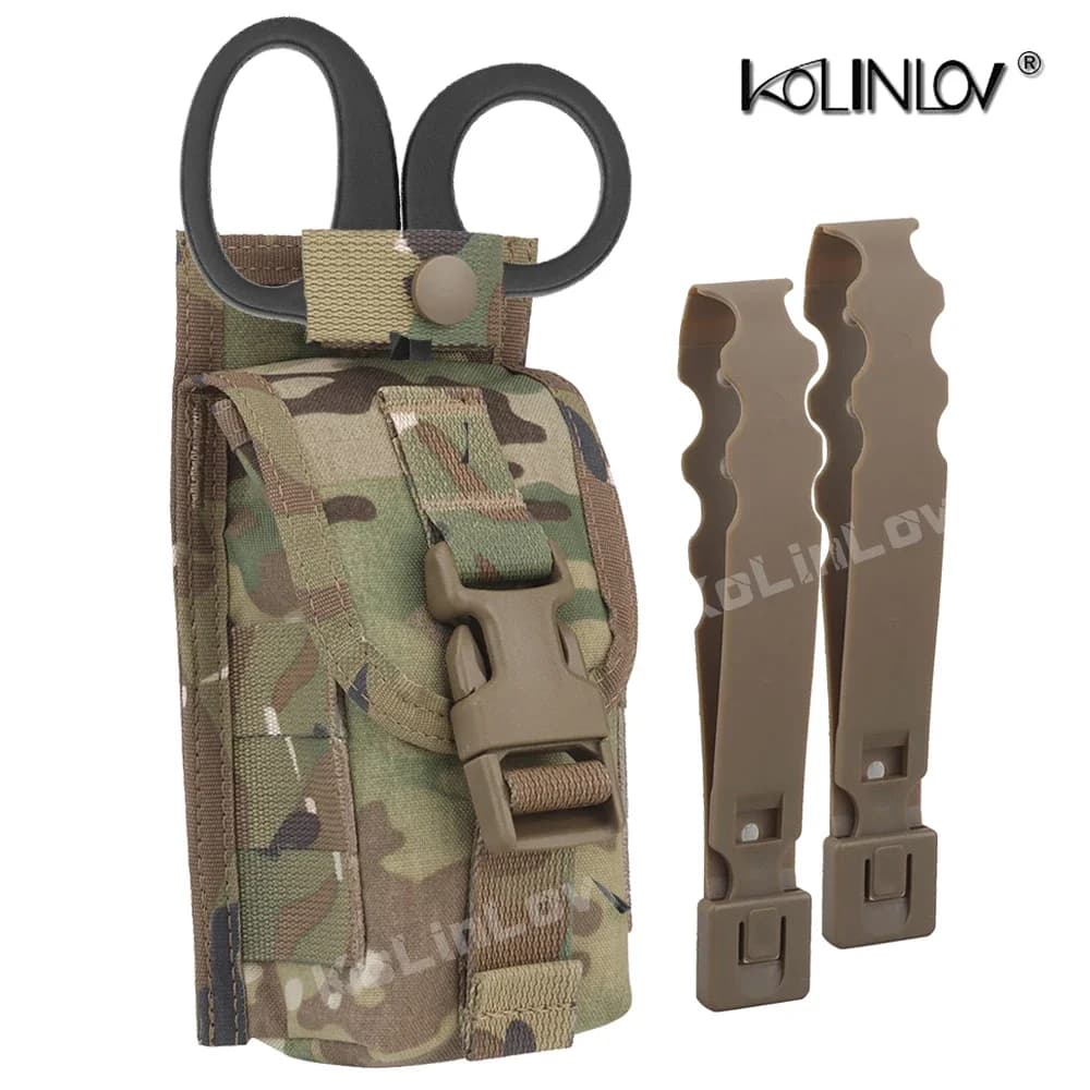 Tactical IFAK Kit di pronto soccorso EMT Scissor Medical CAT laccio emostatico sopravvivenza emergenza Molle Pouch Set per caccia Vest Plate Carrier