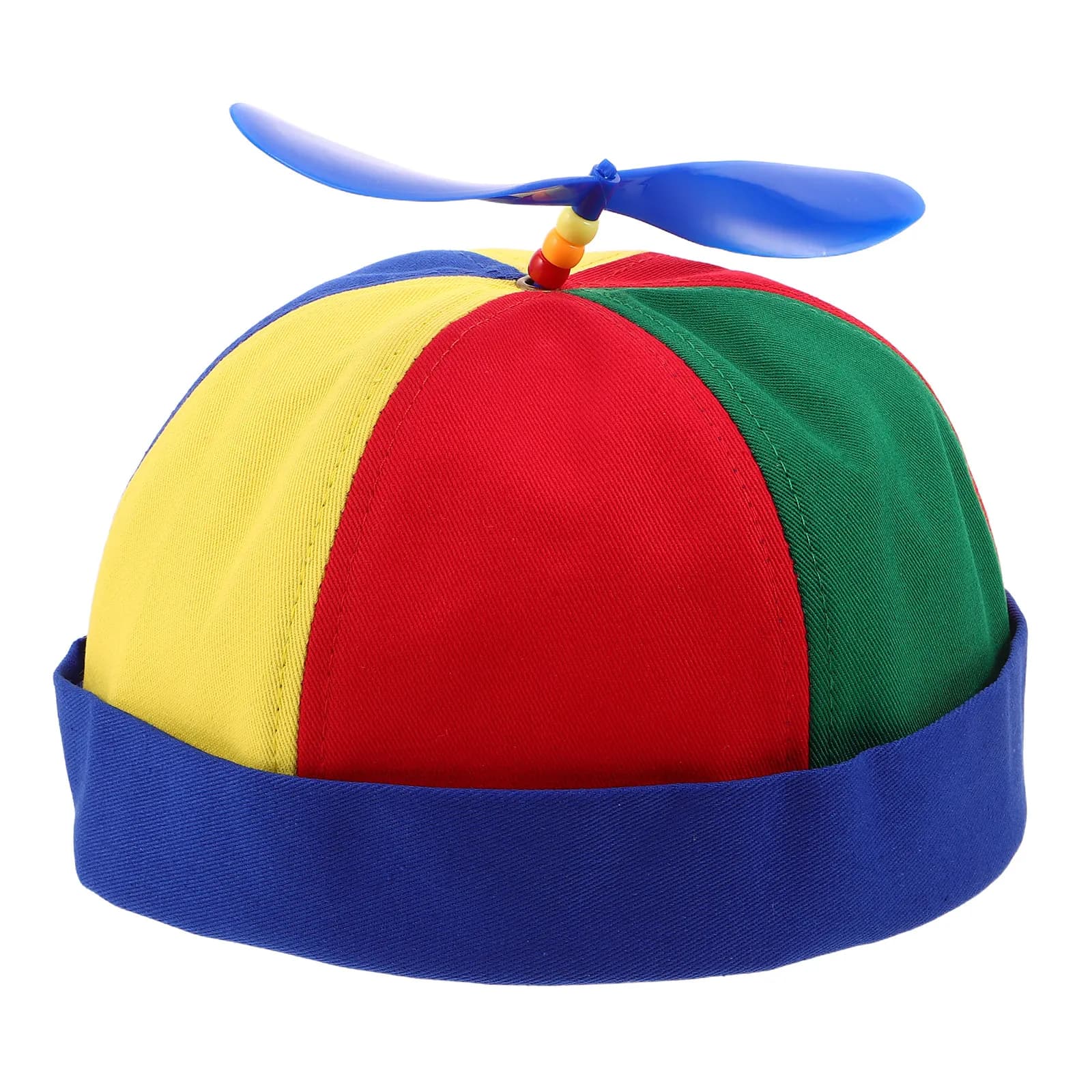 Detachable Dragonfly Propeller Hat Colorful Cotton Baseball Cap Kids Summer Adjustable Outdoor Pinwheel Fun Propeller Beanie Cap