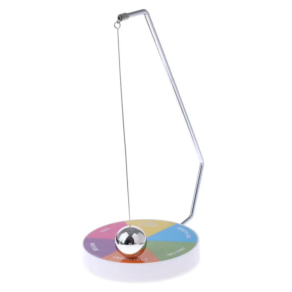 Magnetic Toy Home Executive Office Desk Ornament with Pendulum Base for Decision Maker Decoration