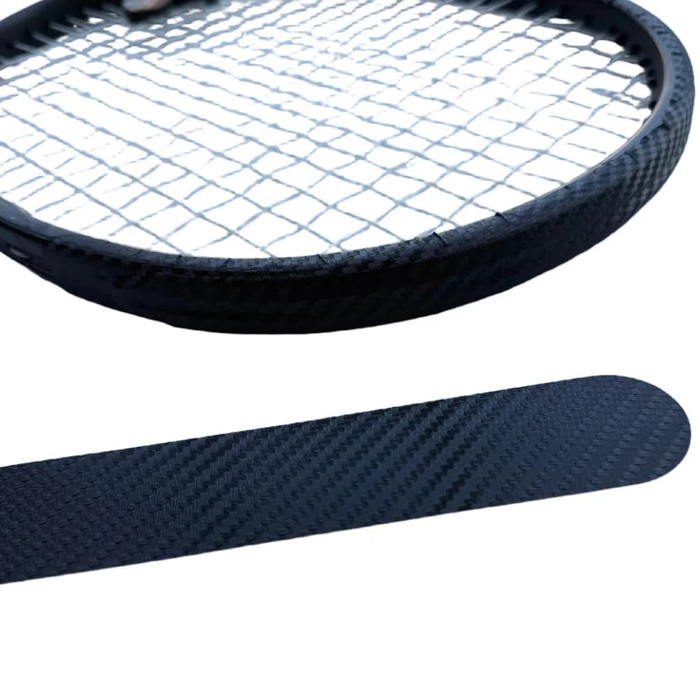 For Professional Competition Black Tennis Racket Sticker Racket Protection Tape Tennis Ultra-thin 0.25mm Design
